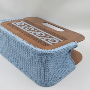 "Κύμα" Χειροποίητη τσάντα χειρός — Η κίνηση και η ελευθερία της θάλασσας